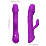 Armony - Dildo Vibrador Rabbit Silicona Violeta