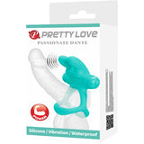 Pretty Love - Dante Anillo Vibrador Rabbit Verde