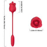 Armony - Rosa 3 En 1, Estimulador, Succión Y Up&Down Con Cola Rojo