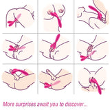 Armony - Y-Wand Masajeador & Vibrador Cabeza Doble Fucsia
