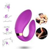 Armony - Crescent Vibrador Pareja Control Remoto Violeta