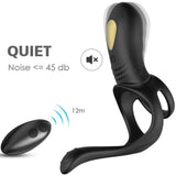 Armony - Joy Jumper Anillo Vibrador Parejas & Plug Anal Control Remoto Negro