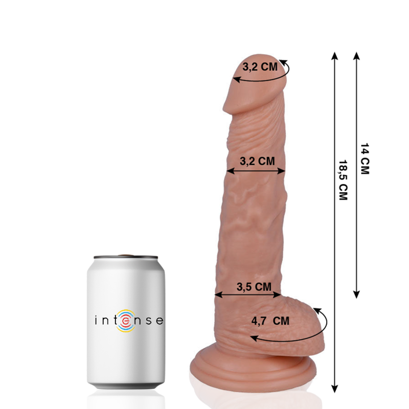 Mr Intense - 13 Pene Realistico 18.5 Cm -O- 3.2 Cm