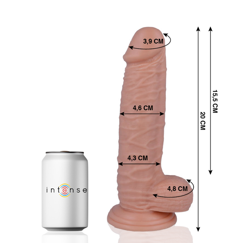 Mr Intense - 20 Pene Realistico 20 Cm -O- 4.6 Cm