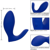 Calexotics - Admiral Rimming Estimulador & Vibrador Prostata Azul
