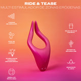 Durex  Toy Multiestimulador Ride & Tease