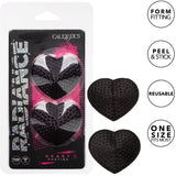 Heart Gem Pezoneras  Negro
