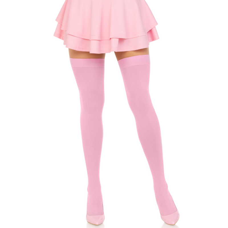 Leg Avenue - Medias Nailon Rosa