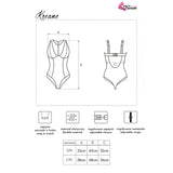 Livco Corsetti Fashion - Kreame Lc 90546 Body Black L/xl