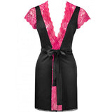 Livco Corsetti Fashion - Kumiko Lc 90428 Bata + Panty Negro S/M