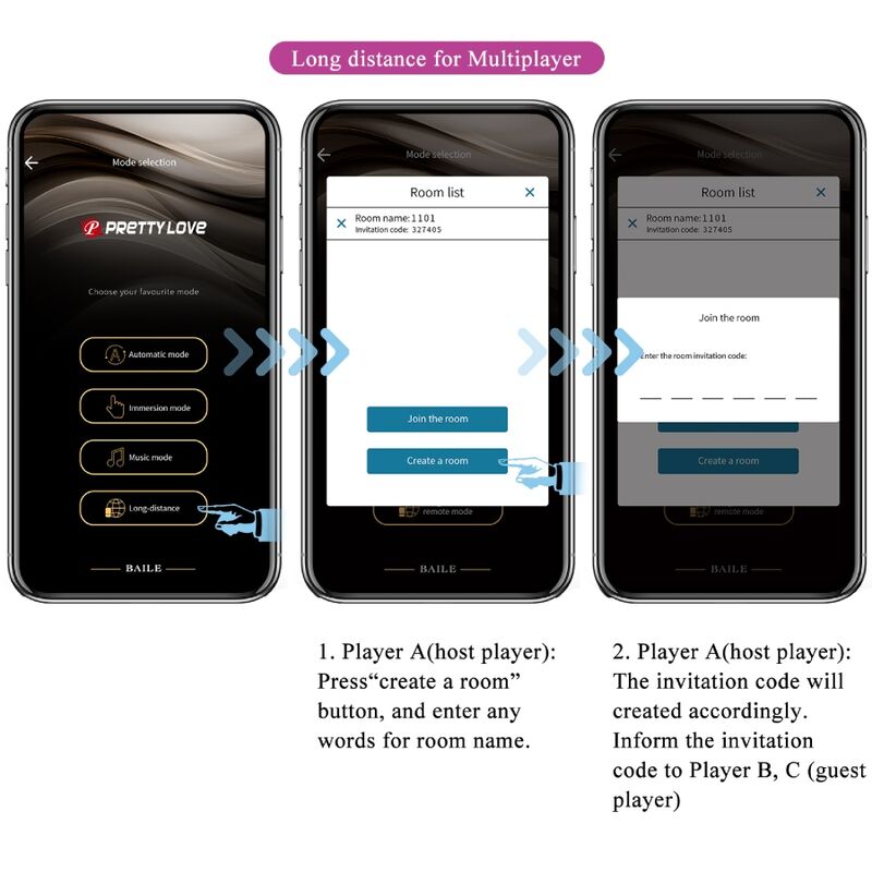 Pretty Love - Elvira Kegel Balls App Control Remoto Morado
