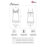 Livco Corsetti Fashion - Makrezian Lc 90545 Falda + Panty Negro S/M