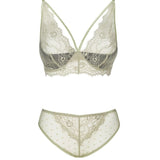 Livco Corsetti Fashion - Pine Lc 90667 Sujetador + Panty Khaki L/Xl