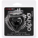 Calexotics - Alpha Anillo De Jaula Doble Negro