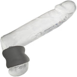 Calexotics - Alpha Anillo Extensión Escroto Doble Negro