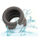 Calexotics - Alpha Anillo Extensión Escroto Doble Negro