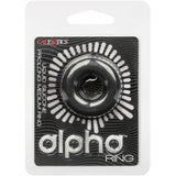 California Exotics  Alpha Anillo Prolong Medio Negro