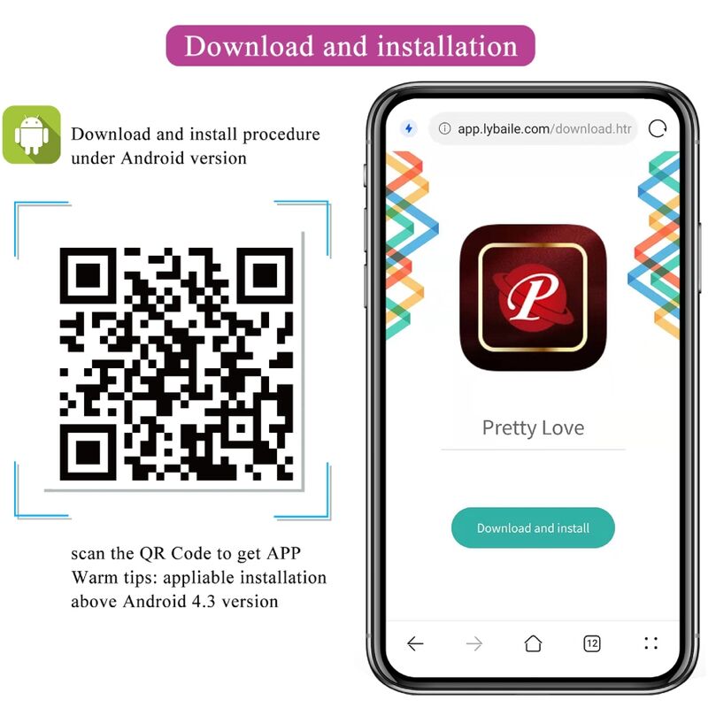 Pretty Love - Abner App Lila