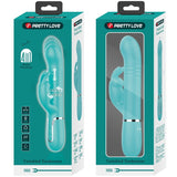 Pretty Love - Vibrador Coale Rabbit Perlas Verde Agua