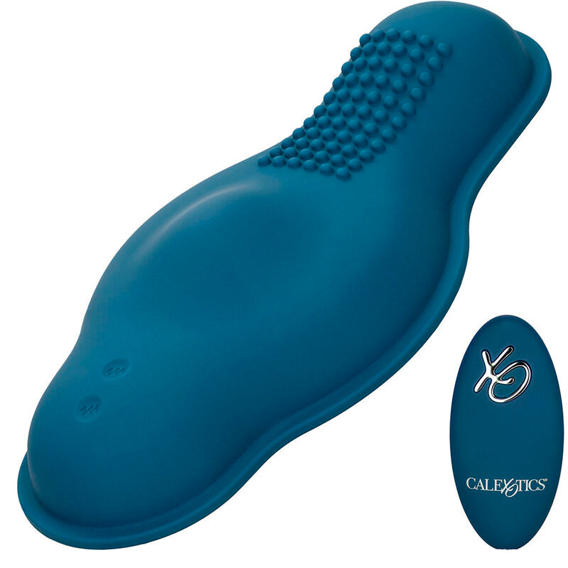 Calexotics - Rider Masajeador Doble Motor Control Remoto Azul