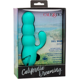 Calexotics - Del Mar Diva Vibrador Rabbit Verde Agua By California Dreaming