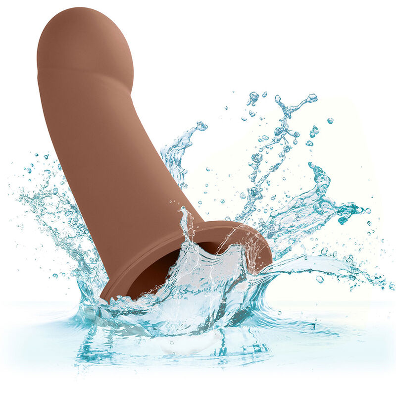 Calexotics - Performance Maxx Extensión Con Arnés Piel Moreno