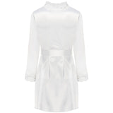 Livco Corsetti Fashion - Jacqueline Lc 90249 Bata + Camisa + Panty Crudo L/Xl