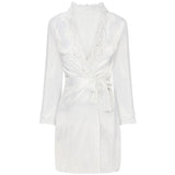 Livco Corsetti Fashion - Jacqueline Lc 90249 Bata + Camisa + Panty Crudo L/Xl