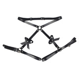 Subblime - Arnés Cintura Y Piernas Cuero Negro Talla Única