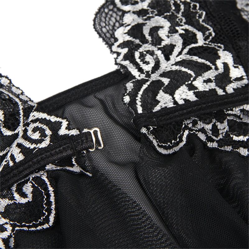 Subblime - Babydoll Tela Tul Pecho Encaje S/M