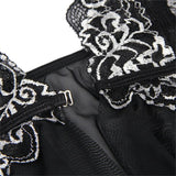 Subblime - Babydoll Tela Tul Pecho Encaje L/Xl