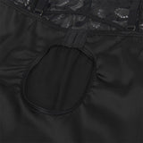 Subblime - Babydoll Con Estampado Floral Pecho Negro S/M