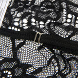 Subblime - Disfraz Policia Body Encaje Negro L/Xl