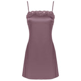 Livco Corsetti Fashion - Jacqueline Lc 90249 Bata + Camisa + Panty Violet L/Xl