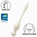 Love Birds 1 Bolas Kegel Con App Blanco
