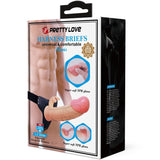 Pretty Love - Mavis Harness Briefs Universal Con Dildo 19 Cm Natural