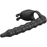 Pretty Love - Blackney Anillo Pene Con Plug Vibrador Negro