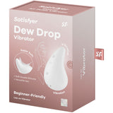 Satisfyer - Dew Drop Vibrador Lay-On Blanco