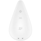 Satisfyer - Dew Drop Vibrador Lay-On Blanco