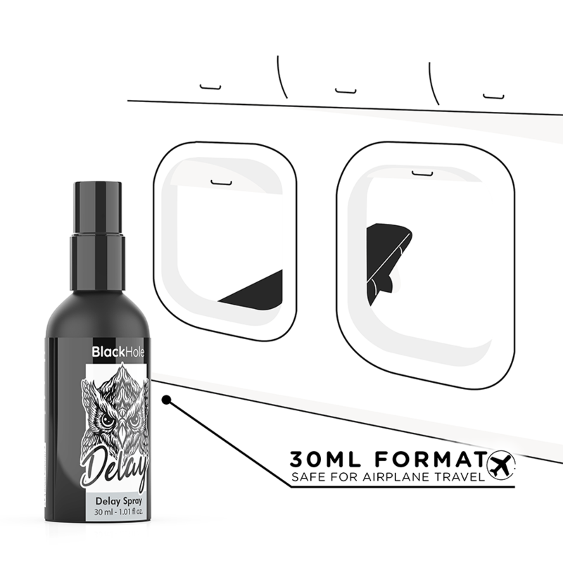 Black Hole - Spray Retardante Study Forte 30 Ml