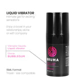 Bruma - Vibrador Líquido Ultra Deslizante Chicle 15 Ml