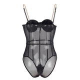 Subblime - Body Tirantas Cadena Negro S/M