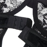 Subblime - Teddy Con Liga Detalle Encajes Y Tiras Negro S/M