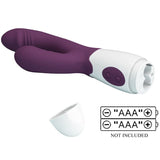 Pretty Love - Andre Vibrador Rabbit & Estimulador Punto G Morado