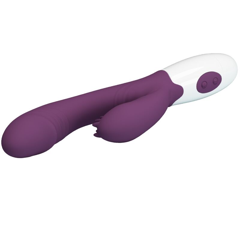 Pretty Love - Andre Vibrador Rabbit & Estimulador Punto G Morado