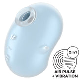 Satisfyer - Cutie Ghost Vibrador Lay-On Azul Claro