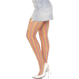 Leg Avenue - Medias De Crochet Multicolor