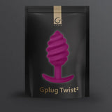 G-Vibe - Gplug Twist 2 Plug Anal Morado