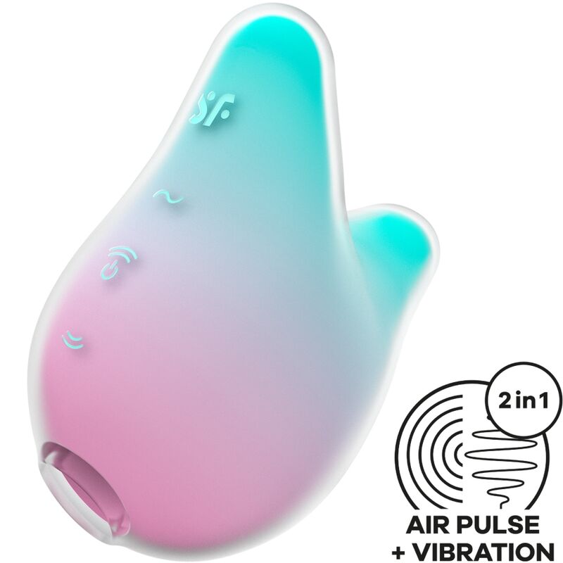 Succionador De Clítoris Mermaid Vibes Menta Y Rosa