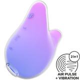 Succionador De Clítoris Mermaid Vibes Violeta Y Rosa